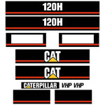 120H Decals Stickers Set
