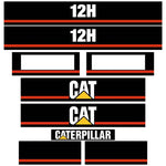 12H Decals Stickers Set