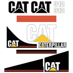 312 Decals Stickers Set