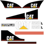 325B L Decals Stickers Set