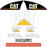 345C L Decals Stickers Set