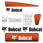 Bobcat E26 Decals - Later Model