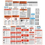 Stump Grinder Safety Decals