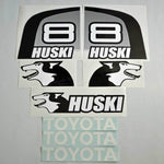 Toyota Huski 5SDK8 Decal Sticker Set