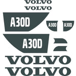 Volvo A30D Decals