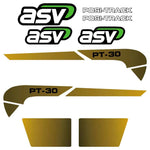 ASV PT30 Decals Stickers