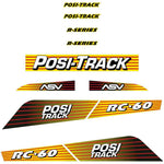 ASV RC60 Decals Stickers Kit