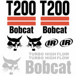 Bobcat T200 Decal Set (2 Stripe)