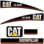 CS663E Decals Stickers
