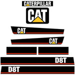 D8T Decals Stickers Set