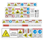 Telehandler Safety Decal Kit