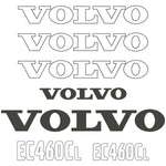 Volvo EC460CL Decals Stickers
