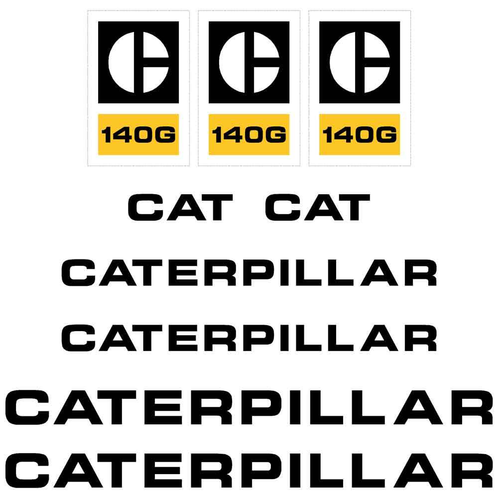 140G Decals Stickers