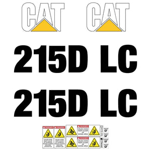 215D LC Decals Stickers