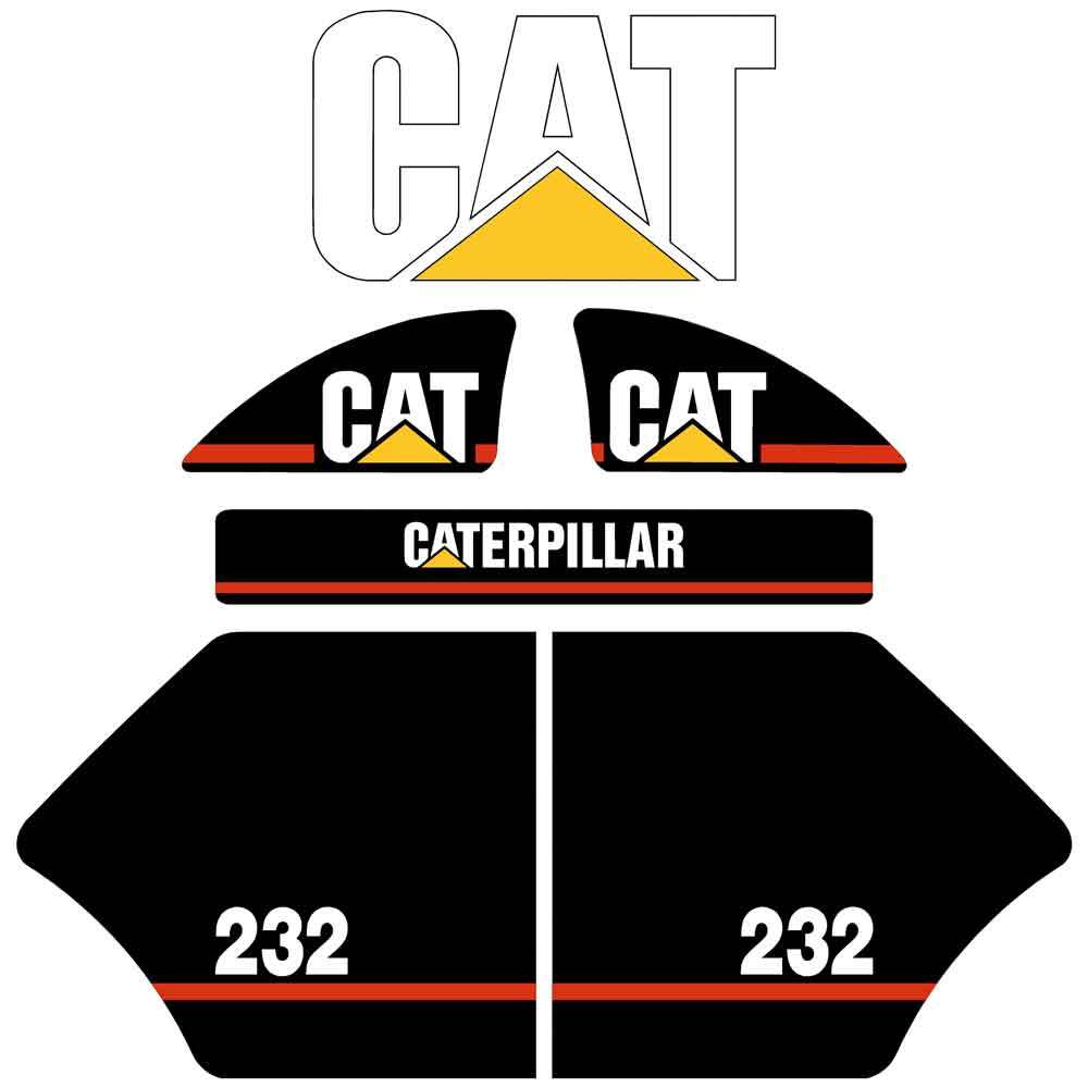 232 Decals Stickers