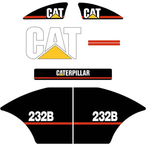 232B Decals Stickers