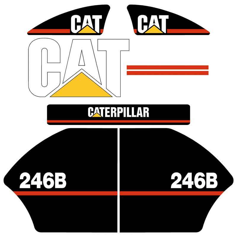 246B Decals Stickers