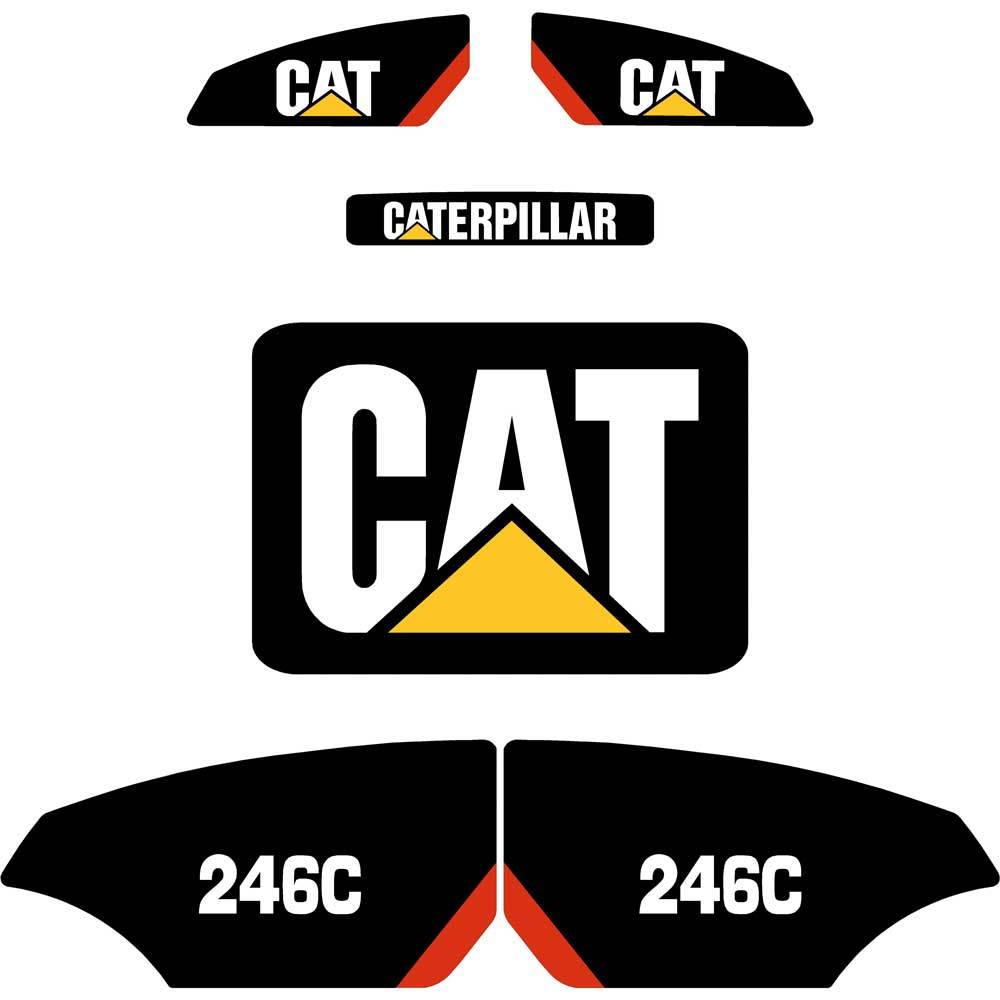 246C Decal Sticker Set