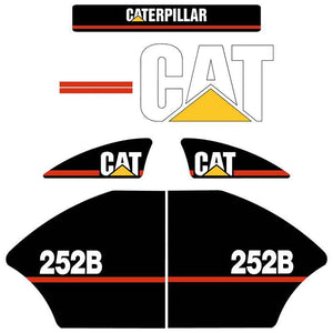 252B Decals Stickers