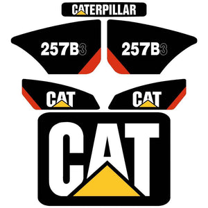 257B3 Decals Stickers Set