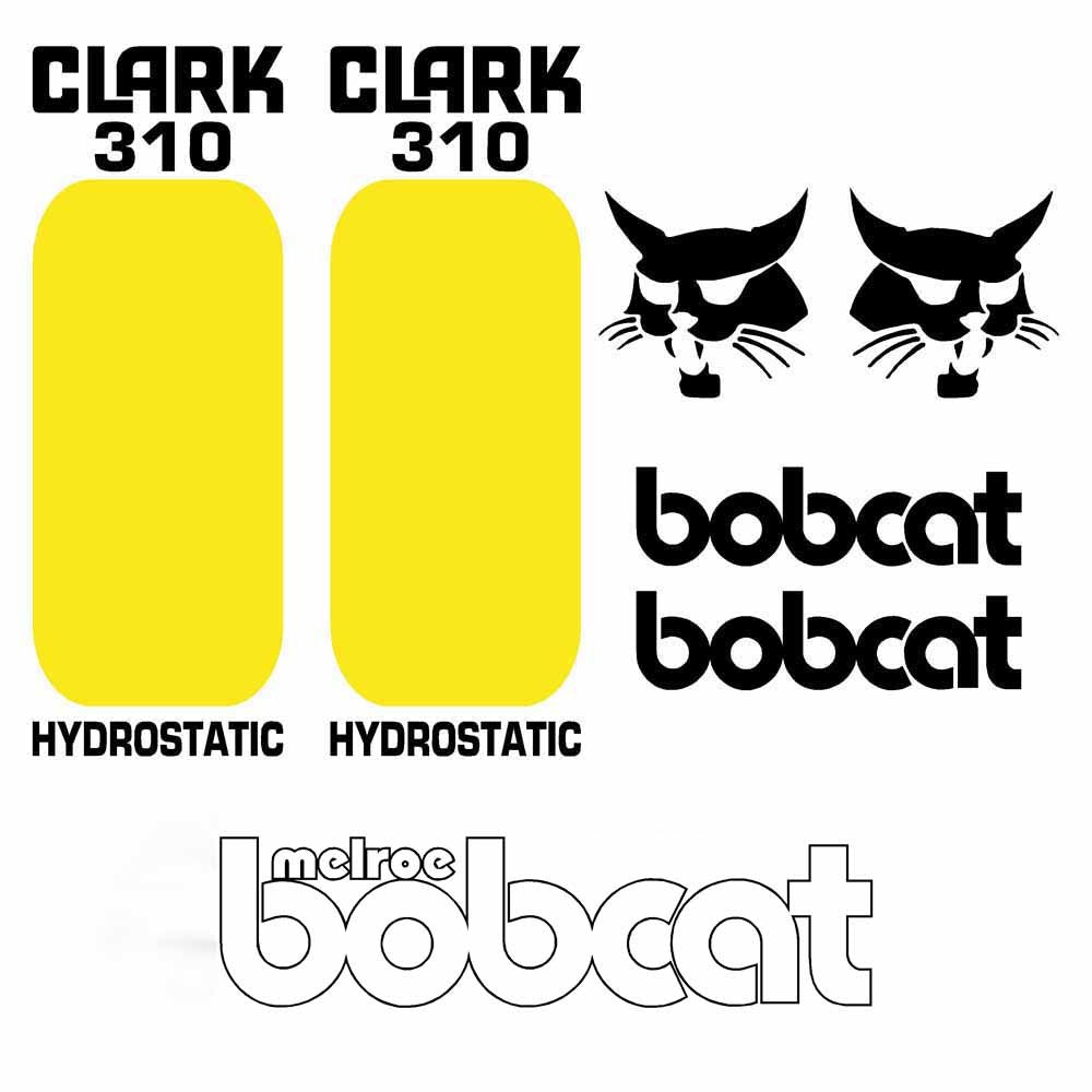 Bobcat 310 Decal Set
