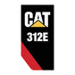 CAT 312E Decal Kit - Excavator