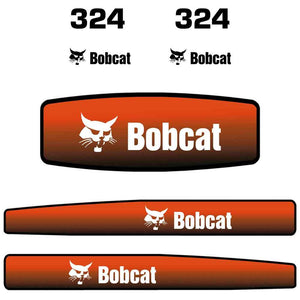324 Decals Stickers