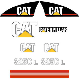 325C L Decal Sticker Set