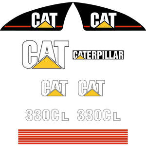 330C L Decal Sticker Set