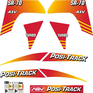 ASV SR70 Decals