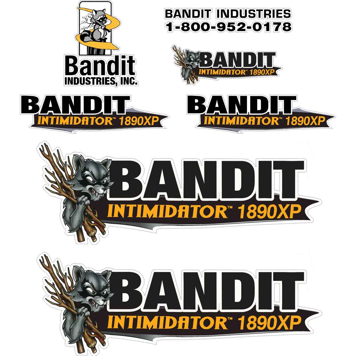 1890 XP Decal Kit - Wood Chipper