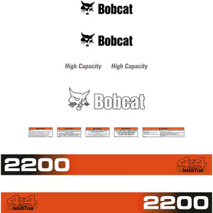 Bobcat 2200 Decals