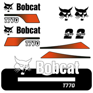Bobcat T770 V2 Decals 