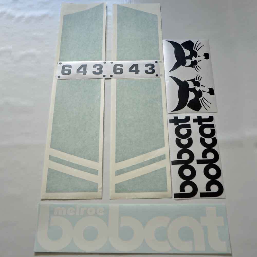 Bobcat Melroe 643 Decal Set