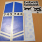 Bobcat Melroe 743 Decal Set