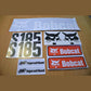 Bobcat S185 Decal Set
