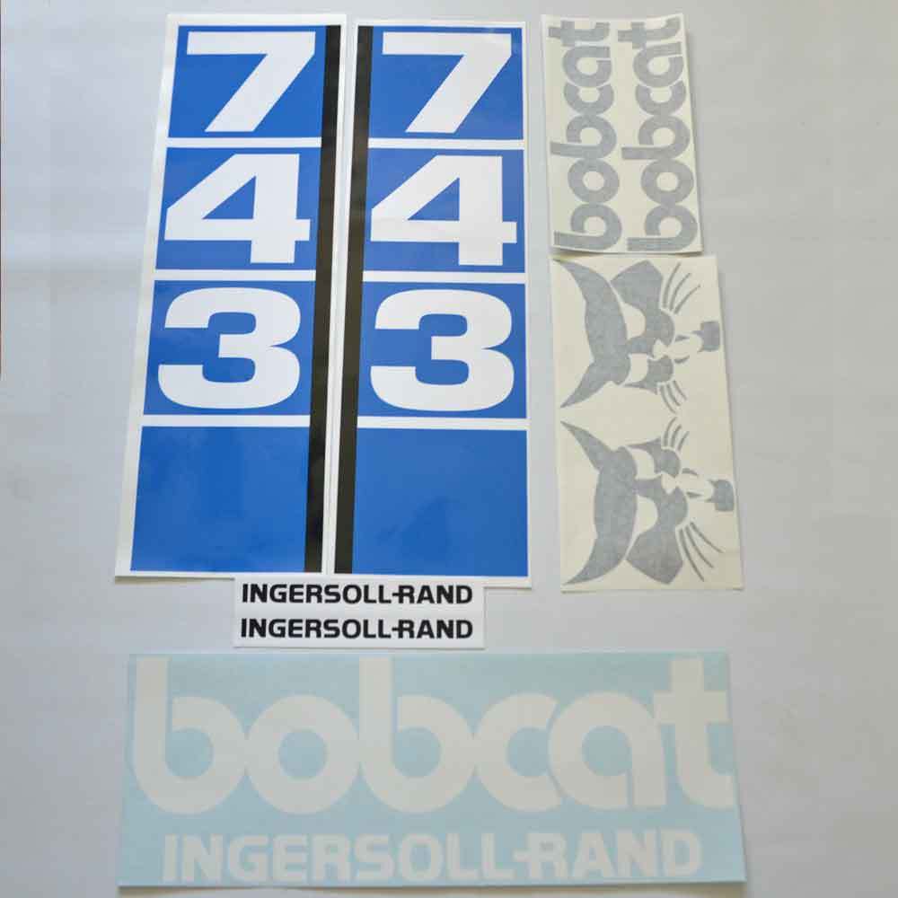 Bobcat IR 743 Decal Set