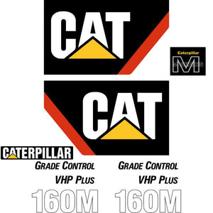 CAT 160M Decal Kit - Grader