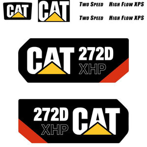 CAT 272D XHP Decal Kit - Skid Steer