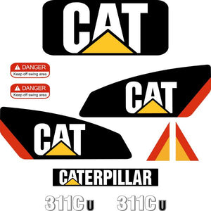 CAT 311C U Decal Kit - Excavator