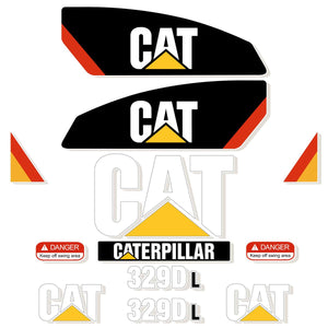 CAT 329D L Decal Kit - Excavator