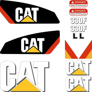 CAT 330F L Decal Kit - Excavator