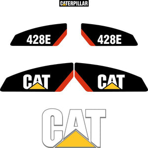 CAT 428E Decal Kit - Backhoe Loader