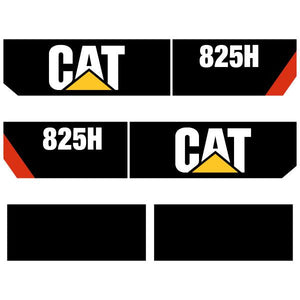 CAT 825H Decal Kit - Compactor Later Style