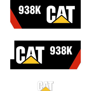 CAT 938K Decal Kit - Wheel Loader