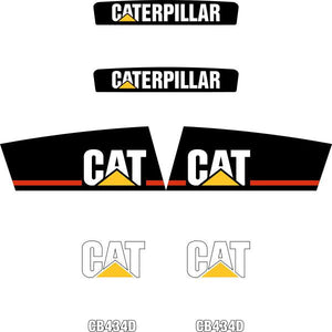 CAT CB434D Decal Kit - Roller
