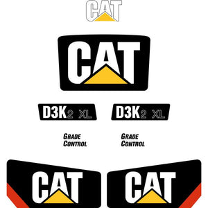CAT D3K2 XL Decal Kit - Dozer