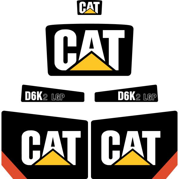 CAT D6K2 LGP Decal Kit - Dozer