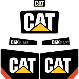 CAT D6K2 LGP Decal Kit - Dozer