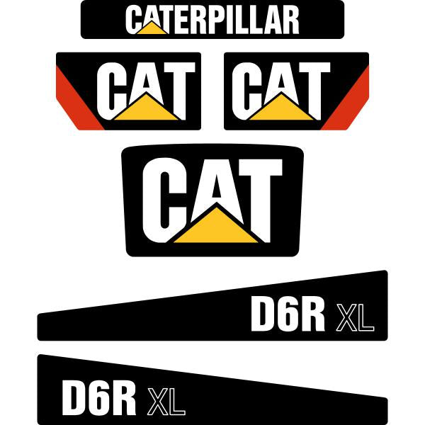 CAT D6R xl Series 2 Decal Kit - Dozer